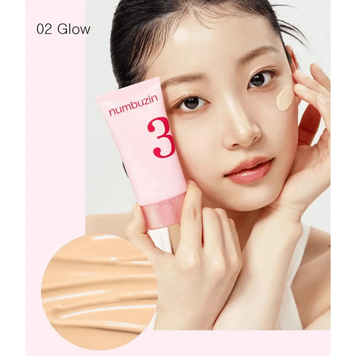 NUMBUZIN No.3 No Filter Tone Up Sun Serum 50ml (2 Variants)