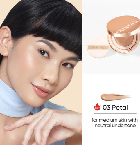 SKINTIFIC Cover All Perfect Cushion (6 Shades)