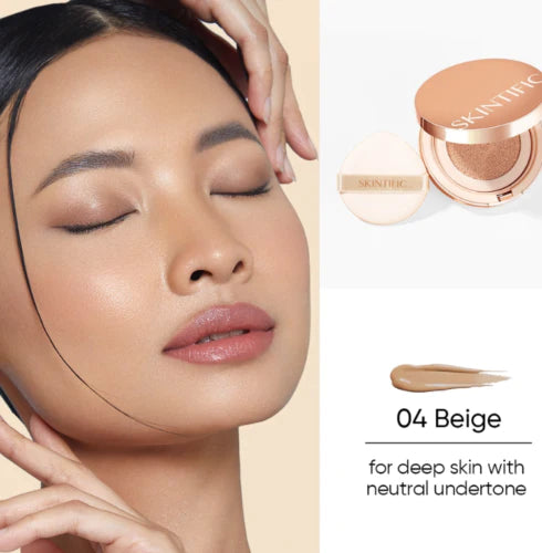 SKINTIFIC Cover All Perfect Cushion (6 Shades)