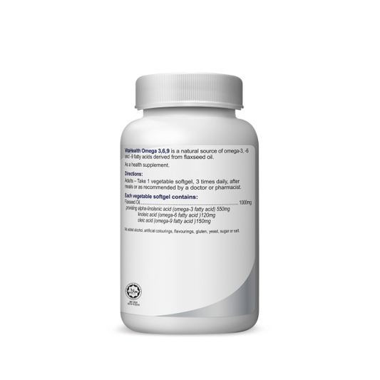 VITAHEALTH Omega 3,6,9 (30's/150's)