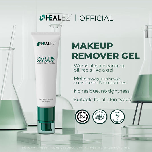 Healez Melt The Day Away MakeUp Remover Gel (2 sizes)
