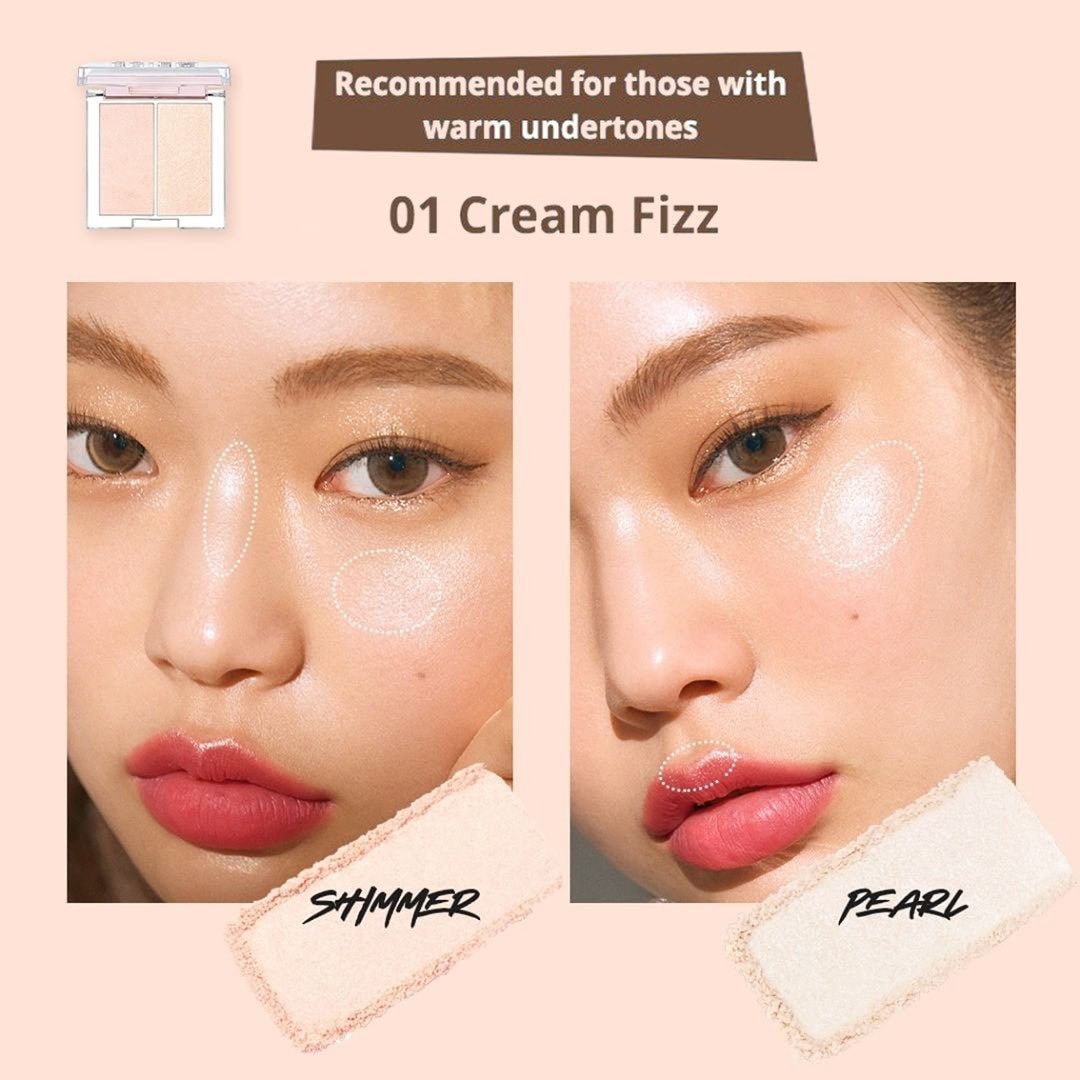 CLIO Prism Highlighter Duo (2 Shades)