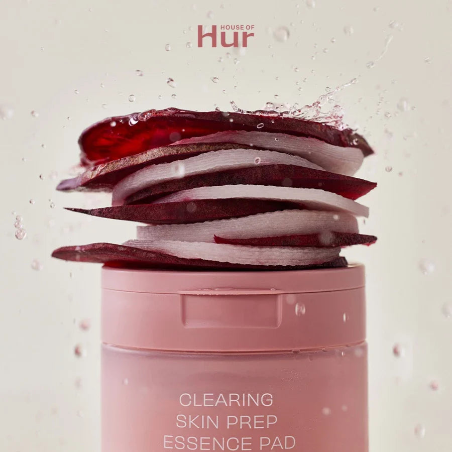 HOUSE OF HUR Clearing Skin Prep Essence Pad 140ml (70 Sheets)