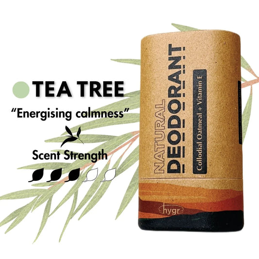 HYGR Natural Deodorant 50g (3 scents)