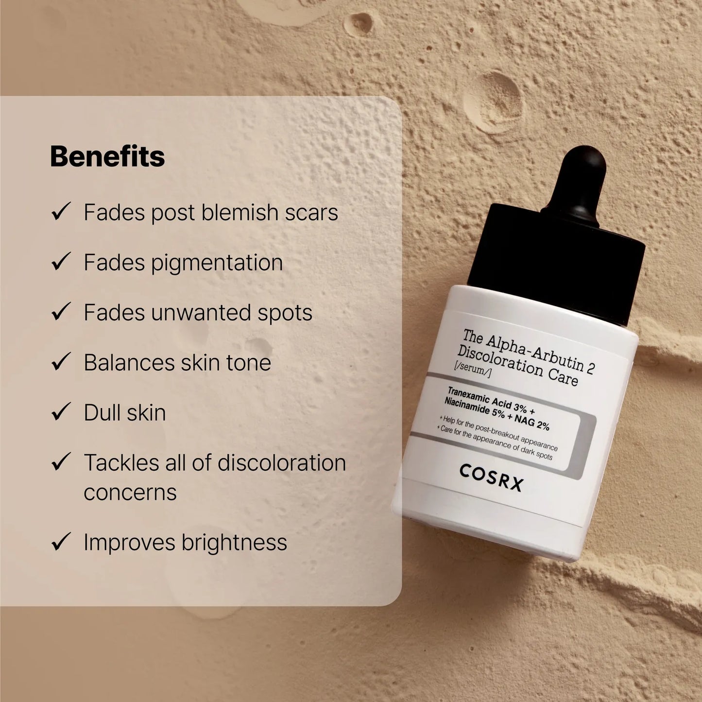 COSRX The Alpha Arbutin 2 Discoloration Care Serum 50ml