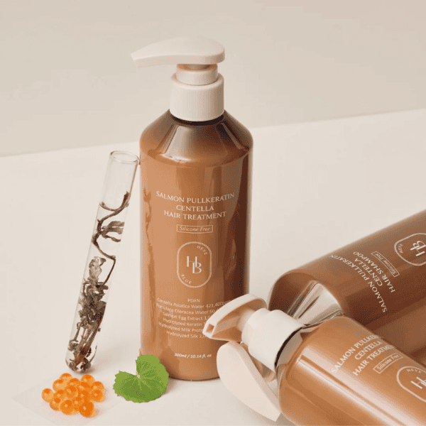 Heve オールインワン ベイブ HEVEBLUE Salmon Pullkeratin Centella Hair Treatment 300ml – onion