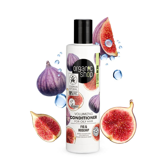 ORGANIC SHOP Volumizing Conditioner For Oily Hair Fig & Rosehip 280ml