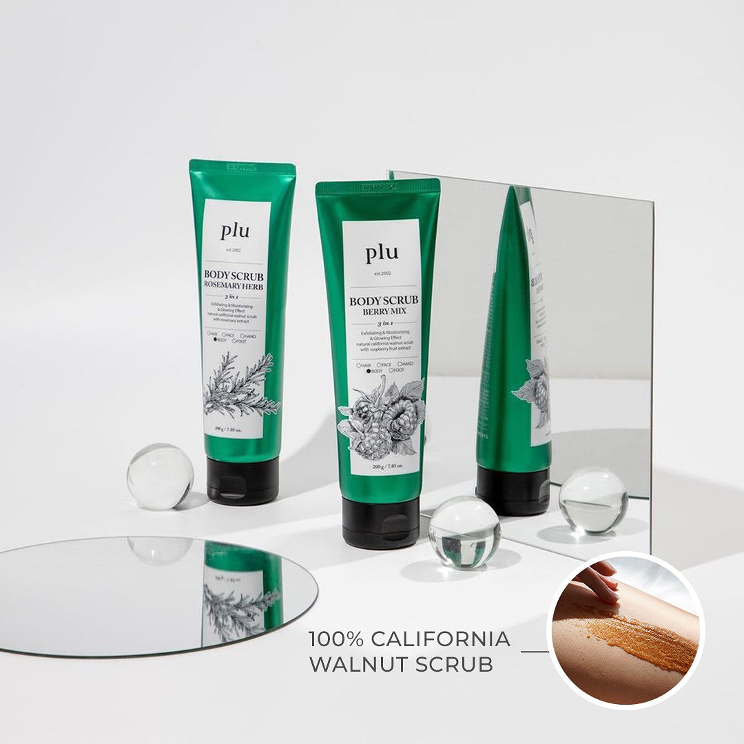 PLU Body Scrub 200g (4 Scents)