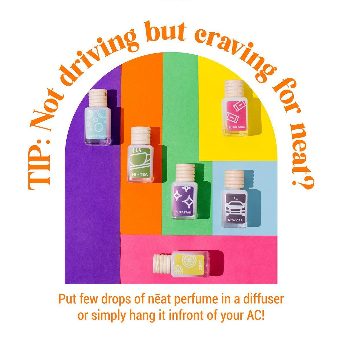NEAT Chiffon Cake Car Perfumes 10ml Special Edition