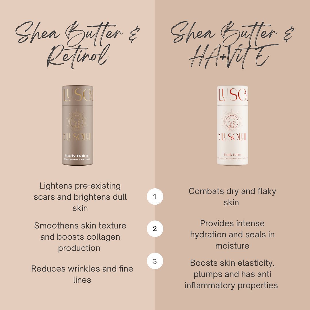 ULU Soleil Shea Butter Body Balm (2 types)