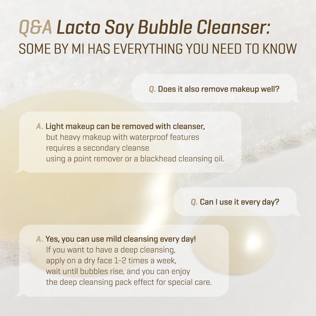 SOMEBYMI Lactosoy Mild Bubble Peeling Cleanser 180ml