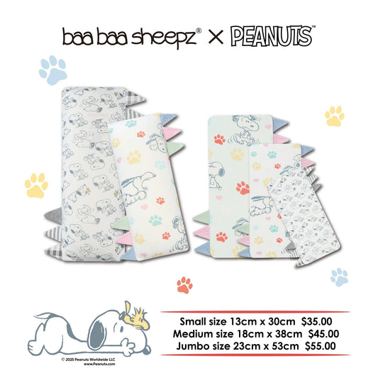 Baabaasheep x Peanuts (Snoopy version) Pillow