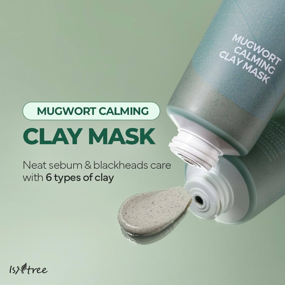 ISNTREE Mugwort Calming Clay Mask 100ml