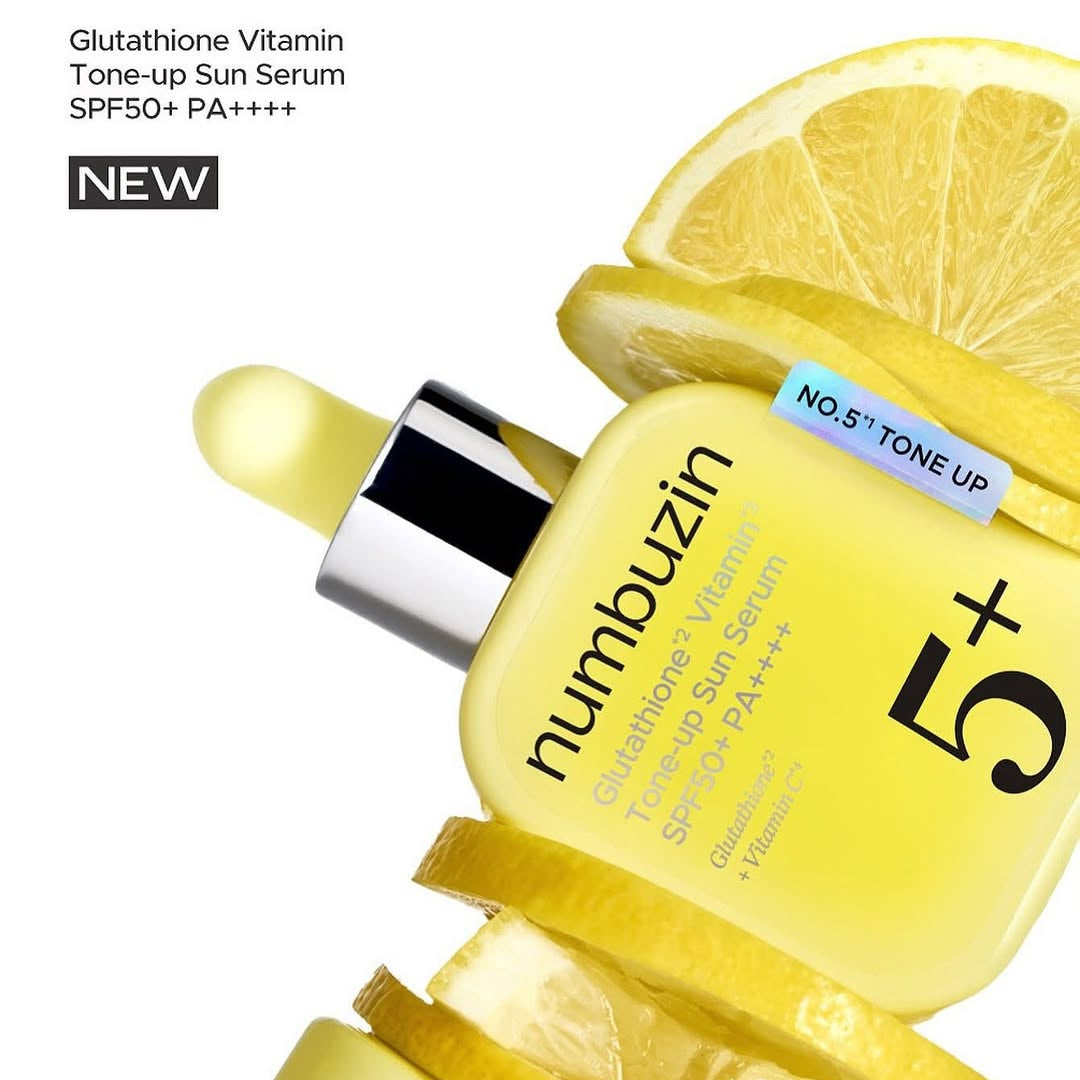 NUMBUZIN No.5 Glutathione Vitamin Tone Up Sun Serum 30ml onion NUMBUZIN No.5 Glutathione Vitamin Tone Up Sun Serum 30ml onion
