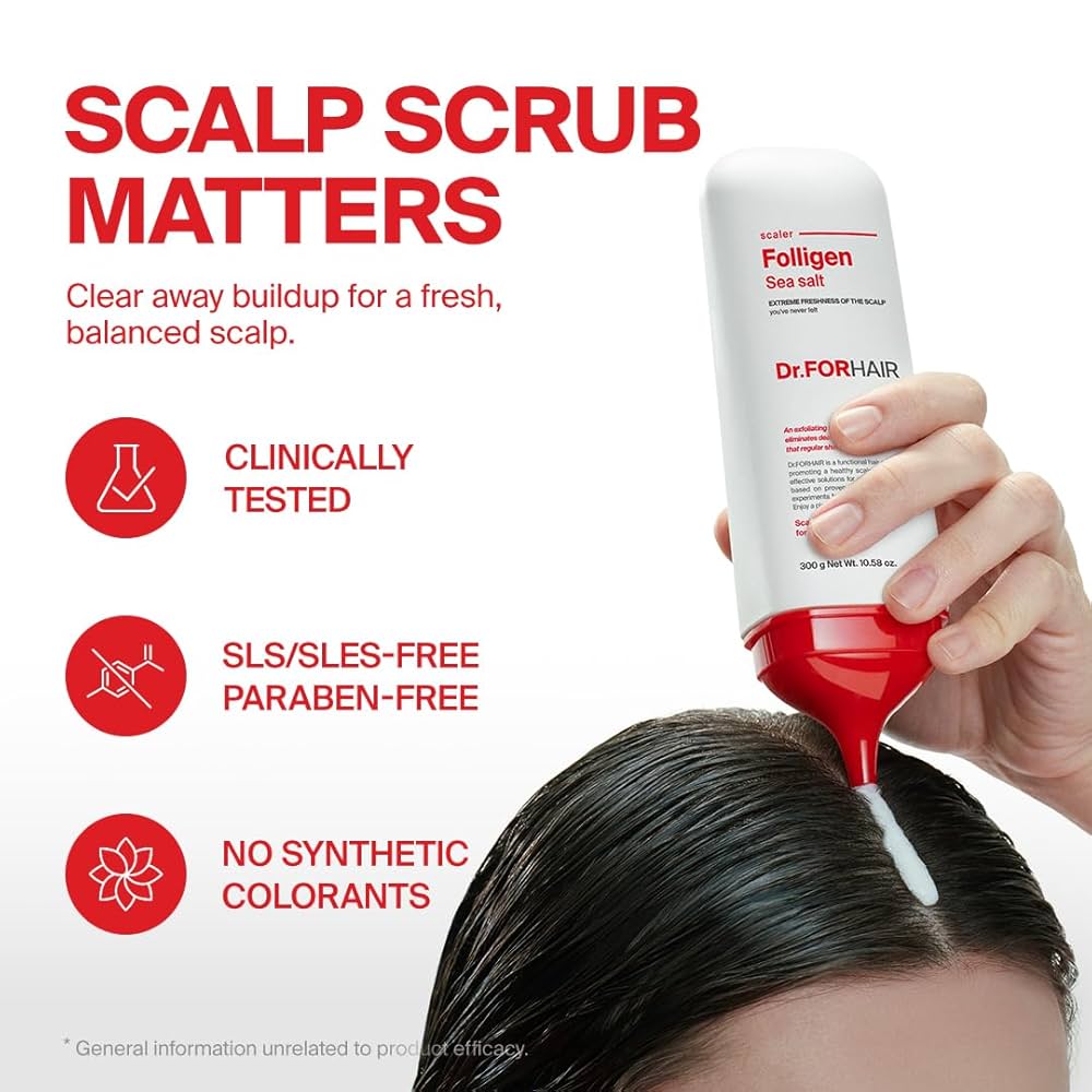 DRFORHAIR Folligen Sea Salt Scaler 300g