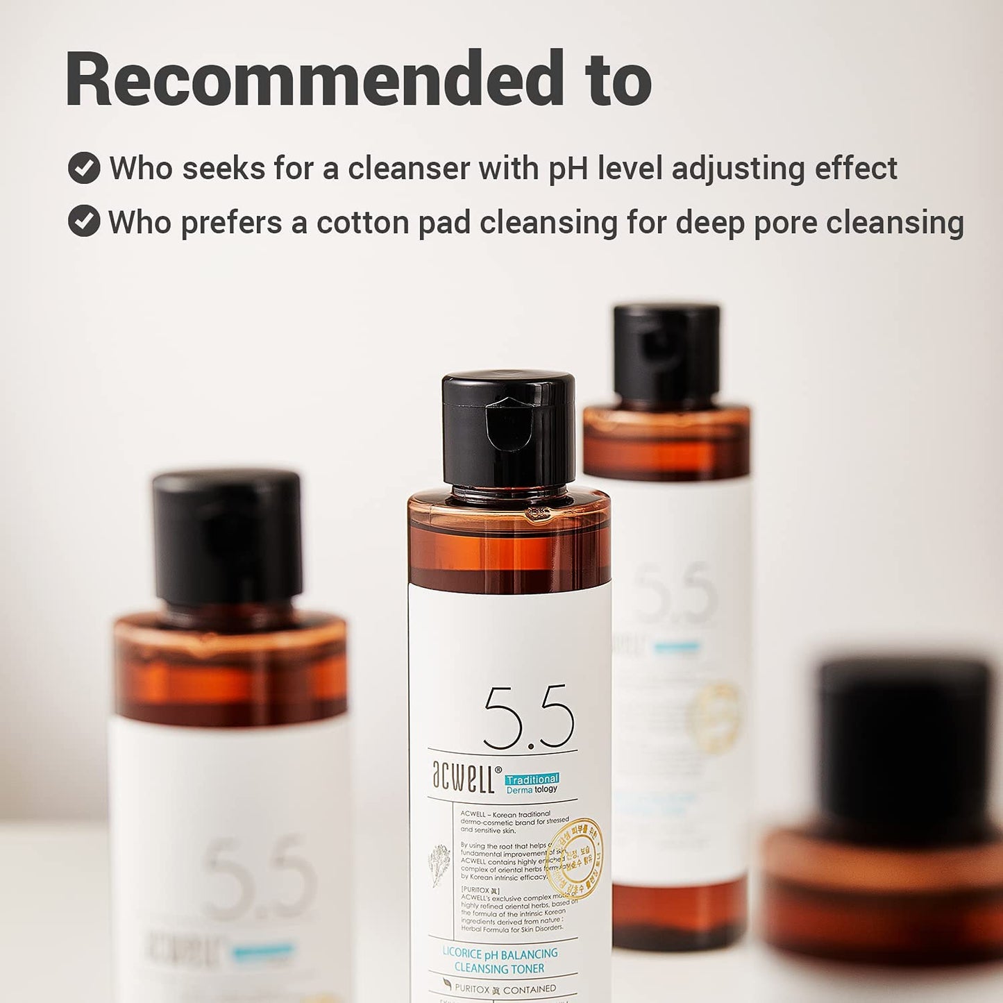 ACWELL Licorice PH Balancing Cleansing Toner