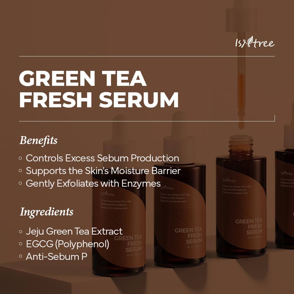 ISNTREE Green Tea Fresh Serum (50ml)