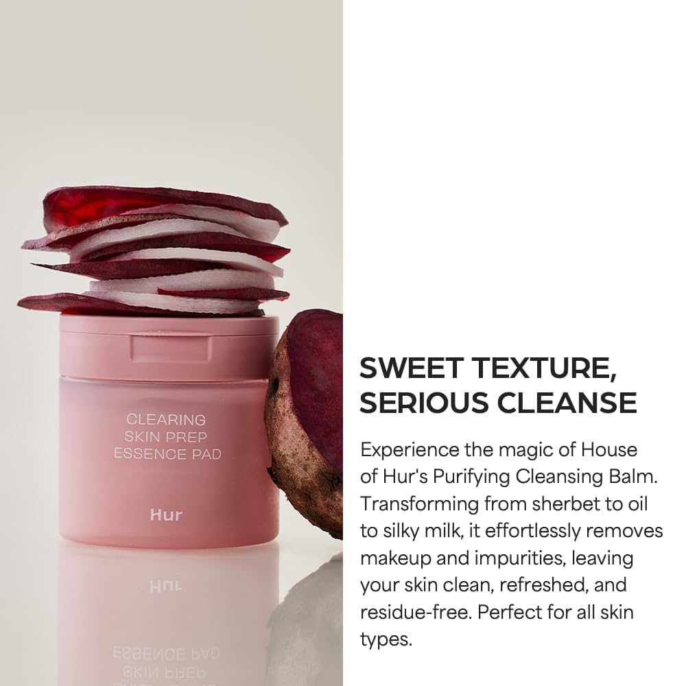 HOUSE OF HUR Clearing Skin Prep Essence Pad 140ml (70 Sheets)