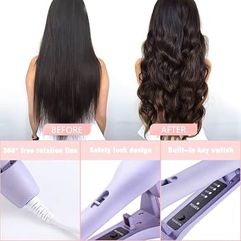 French Wave Curling Hair Iron