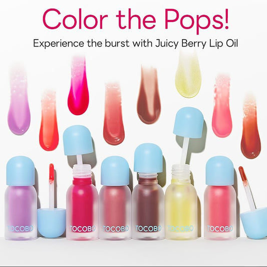 TOCOBO Juicy Berry Plumping Lip Oil (12 Shades)