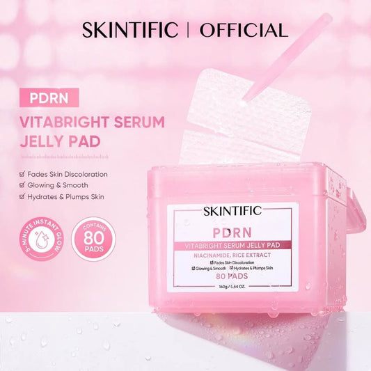 SKINTIFIC PDRN Vita Bright Serum Jelly Pad 160g 80pads