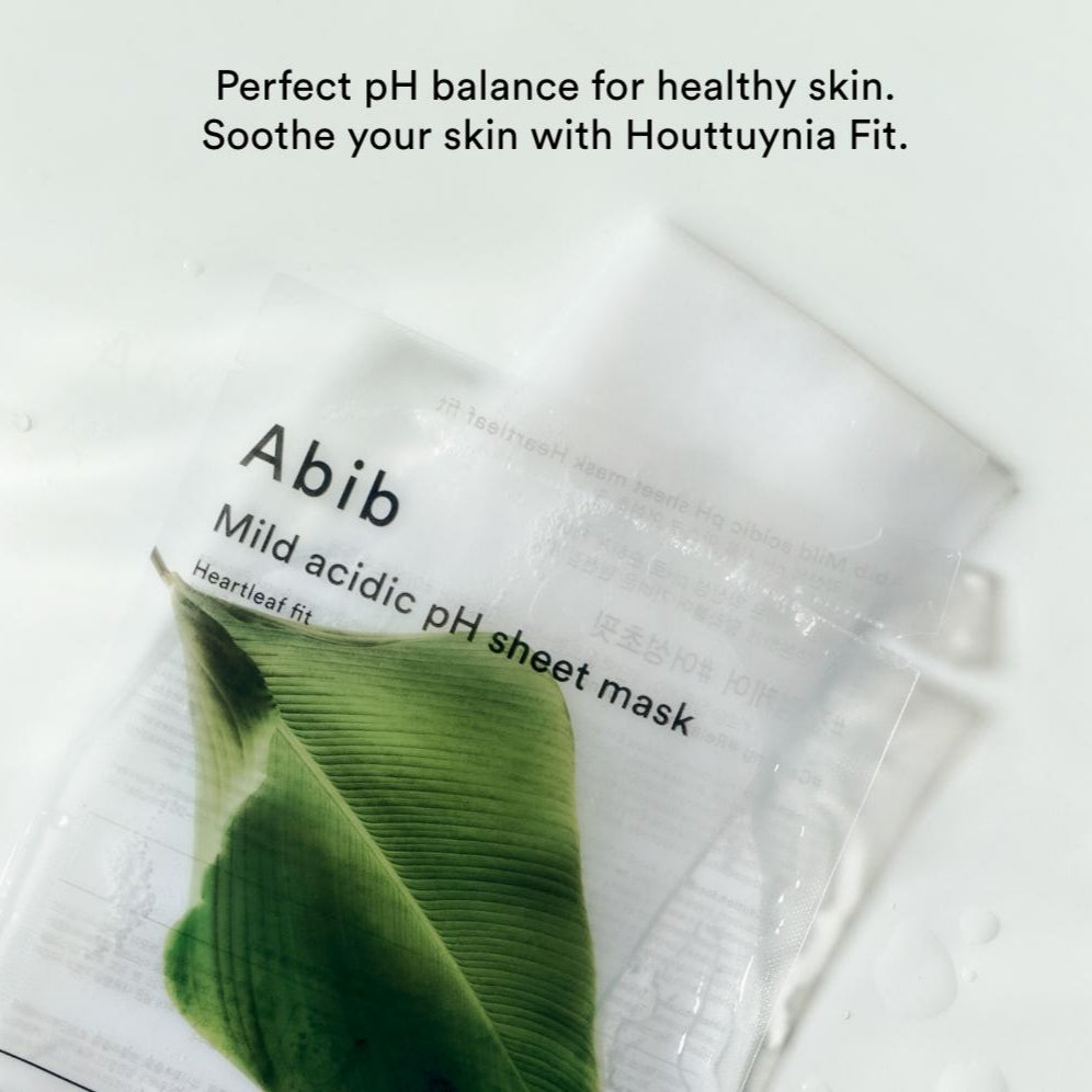 ABIB Mild Acidic PH Sheet Mask - Heartleaf Fit