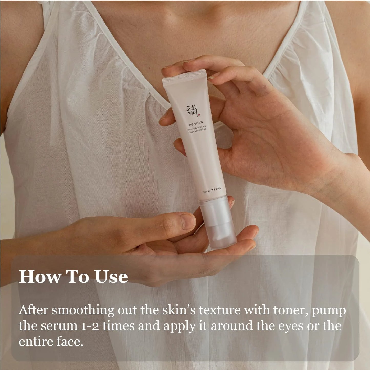BEAUTY OF JOSEON Revive Eye Serum : Ginseng + Retinal