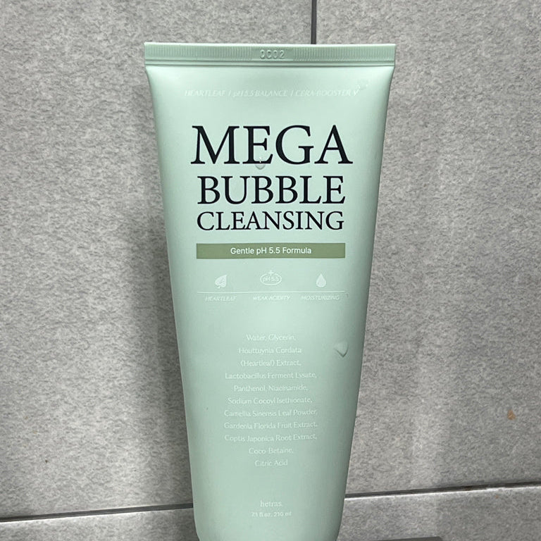 Hetras Mega Bubble Cleansing Foam pH Balance