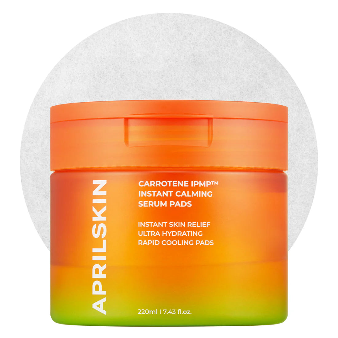 APRILSKIN Carrotene Instant Calming Serum Pads (80pcs)