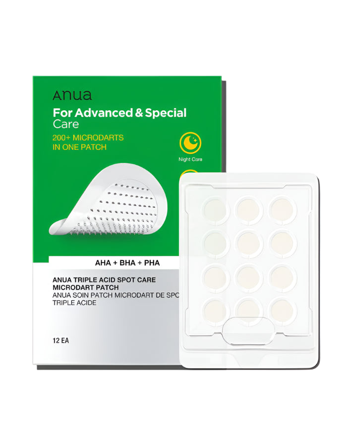 ANUA Triple Acid Spot Care Microdart Patch (12pcs)