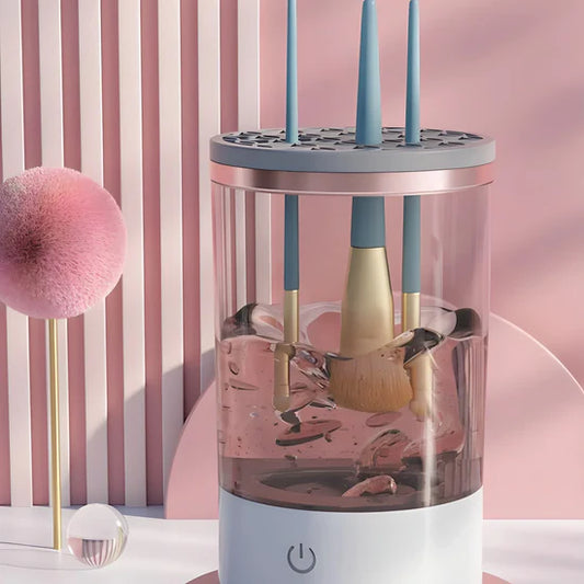 Makeup Brush Cleanser With Ultrasonic Rechargeable