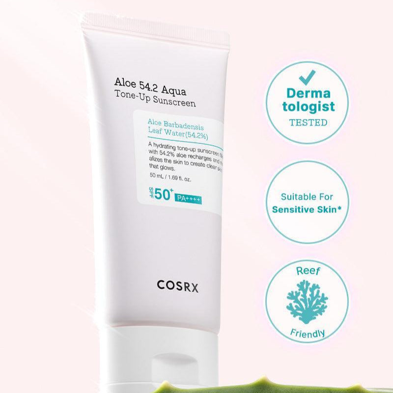 COSRX Aloe 54.2 Aqua Tone Up Sunscreen 50ml