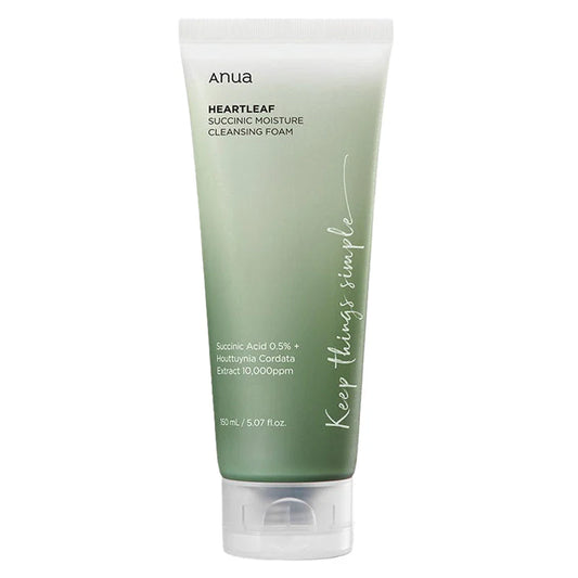 ANUA Heartleaf Succinic Moisture Cleansing Foam 150ml