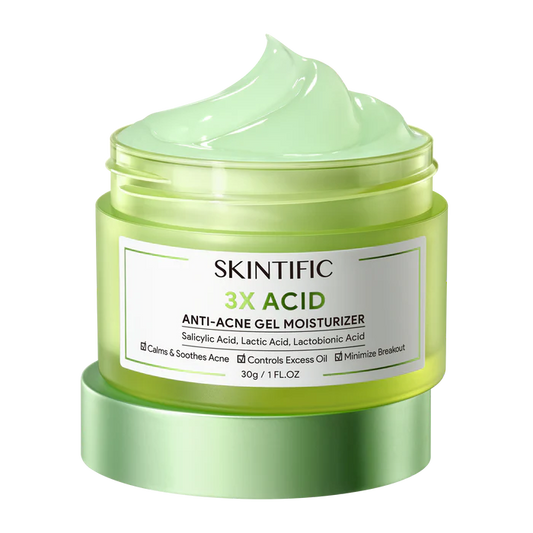 SKINTIFIC 3x Acid Anti-Acne Gel Moisturizer