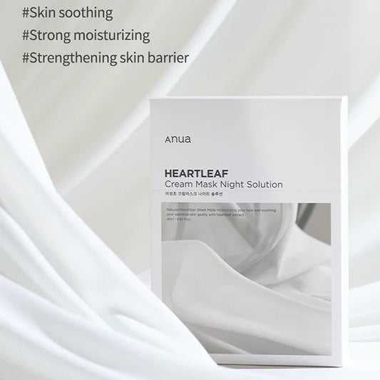 ANUA Heartleaf Cream Sheet Mask Night Solution