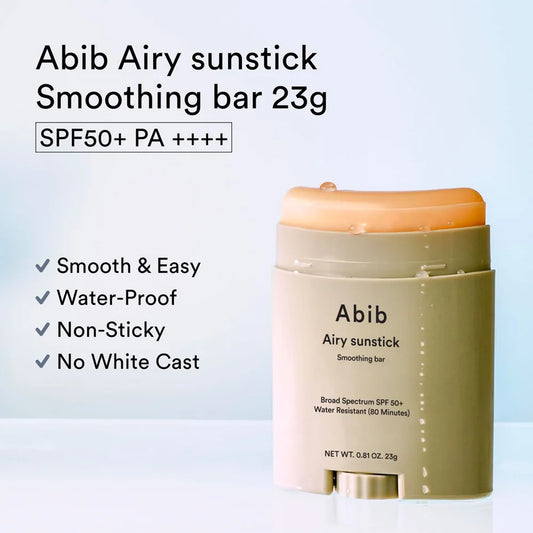 ABIB Airy Sunstick - Smoothing Bar 23g