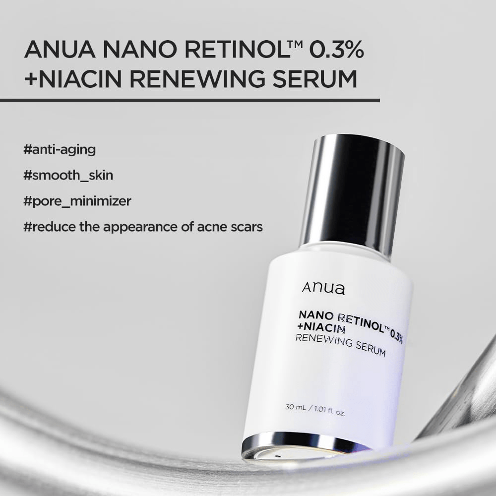 ANUA Nano Retinol 0.3% + Niacin Renewing Serum 30ml – onion