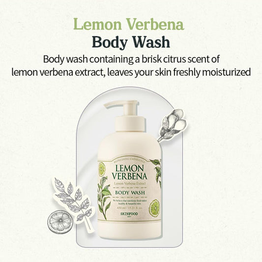 SKINFOOD Lemon Verbena Body Wash 450ml
