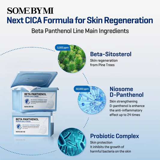 SOMEBYMI Beta Panthenol Repair Daily Mask 30EA