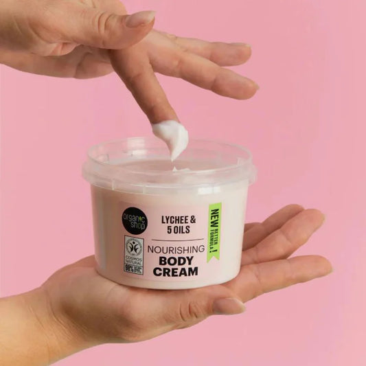 ORGANIC SHOP Nourishing Body Cream Lychee & 5 Oils 250ml