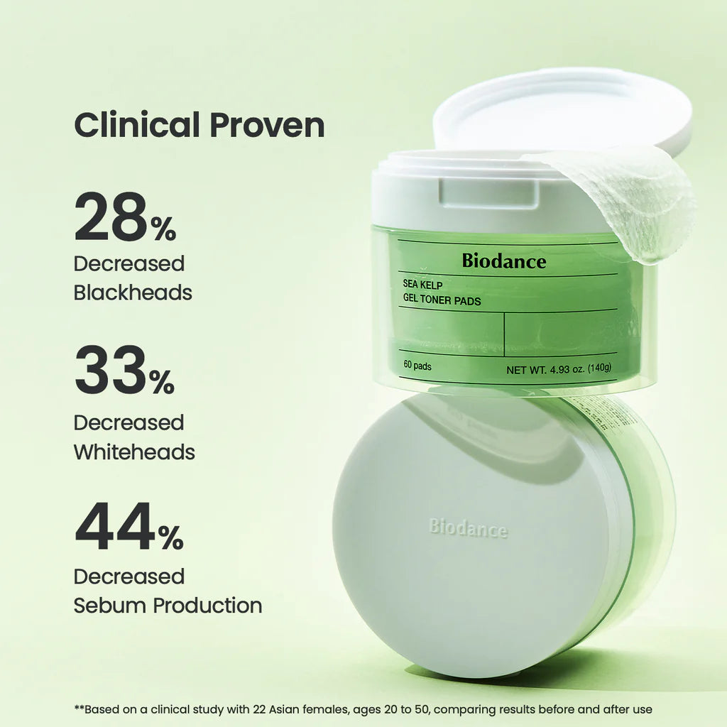 BIODANCE Sea Kelp Gel Toner Pad 60EA