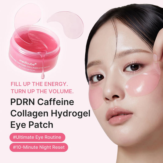 MEDICUBE PDRN Pink Caffeine Collagen Eye Patch 60pcs