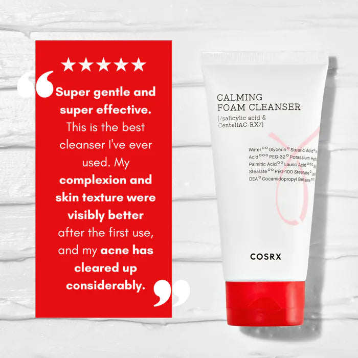 COSRX AC Collection Calming Foam Cleanser (50ml)