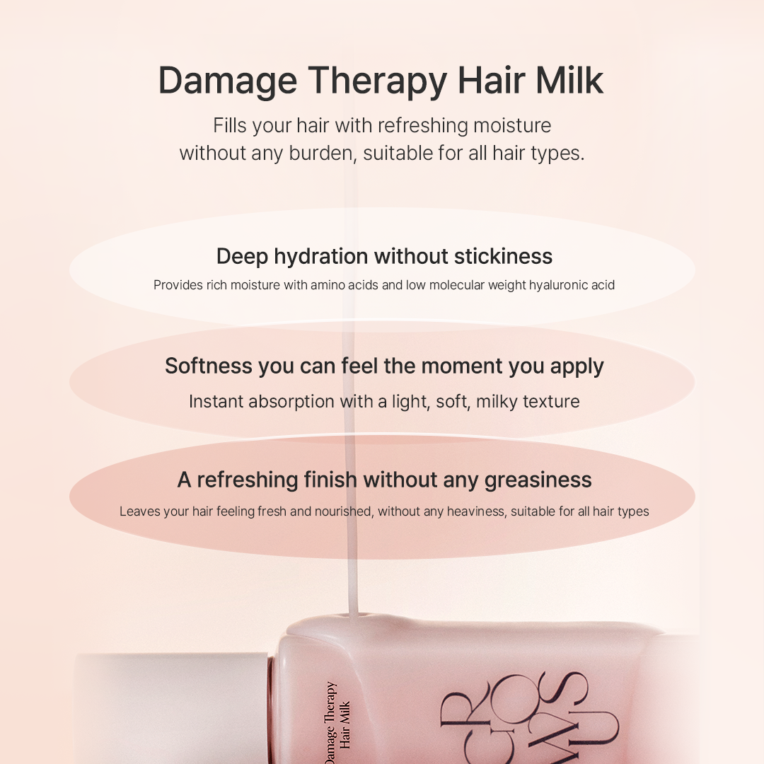 GROWUS Damage Therapy Hair Milk 160ml