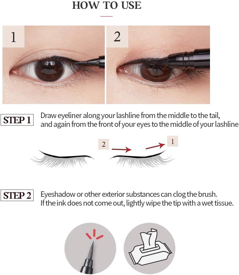 ETUDE Drawing Show Brush Liner 0.6g