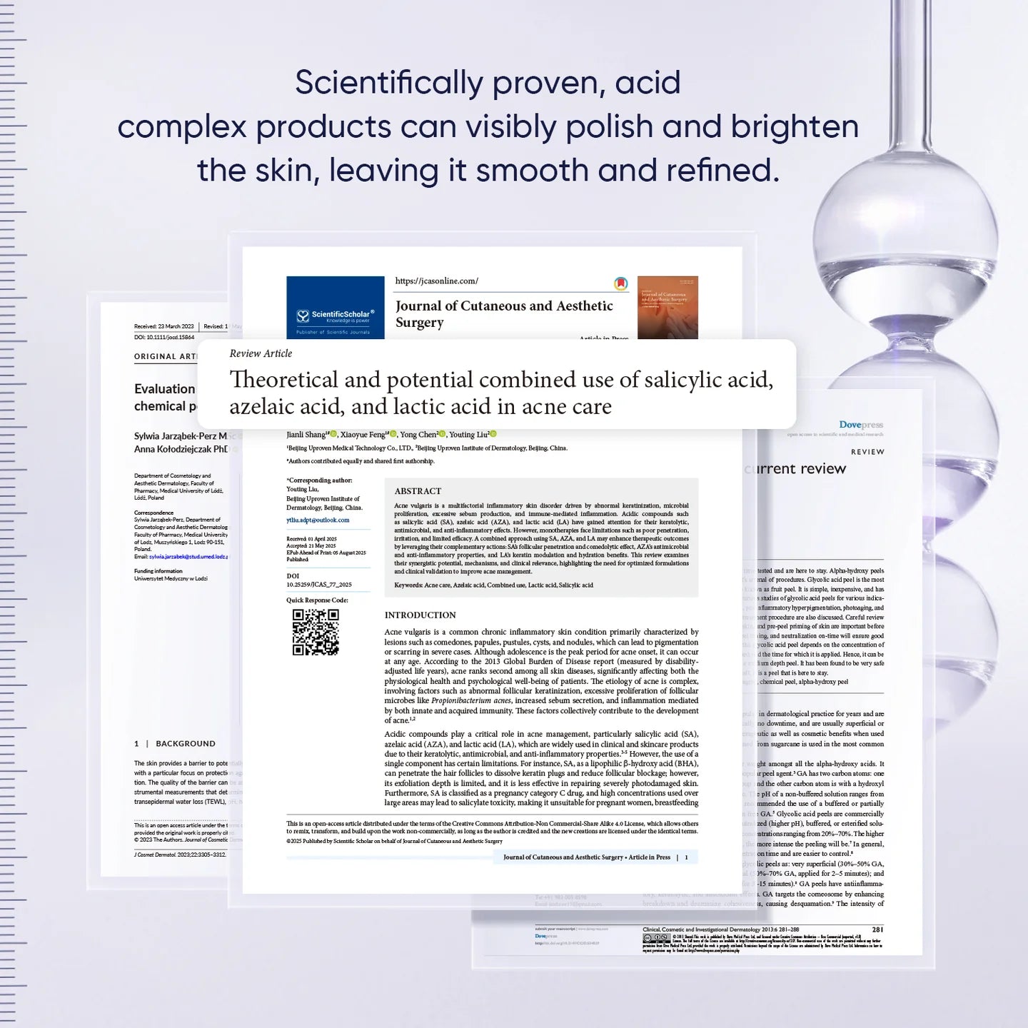 SKINTIFIC AHA BHA PHA Exfoliating Pads (40pc)