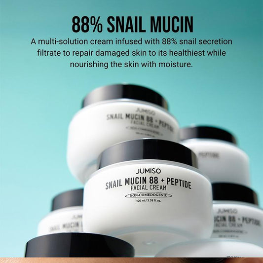 JUMISO Snail Mucin 88 + Peptide Cream 100ml