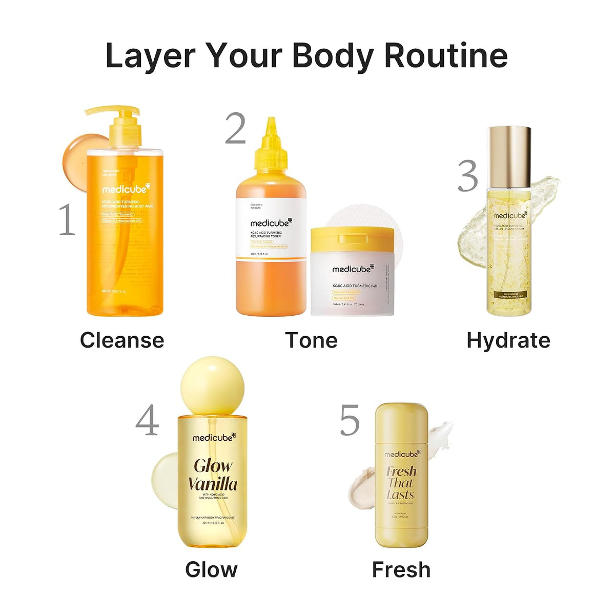 MEDICUBE Vanilla Hair Body Fragrance Mist 30ml