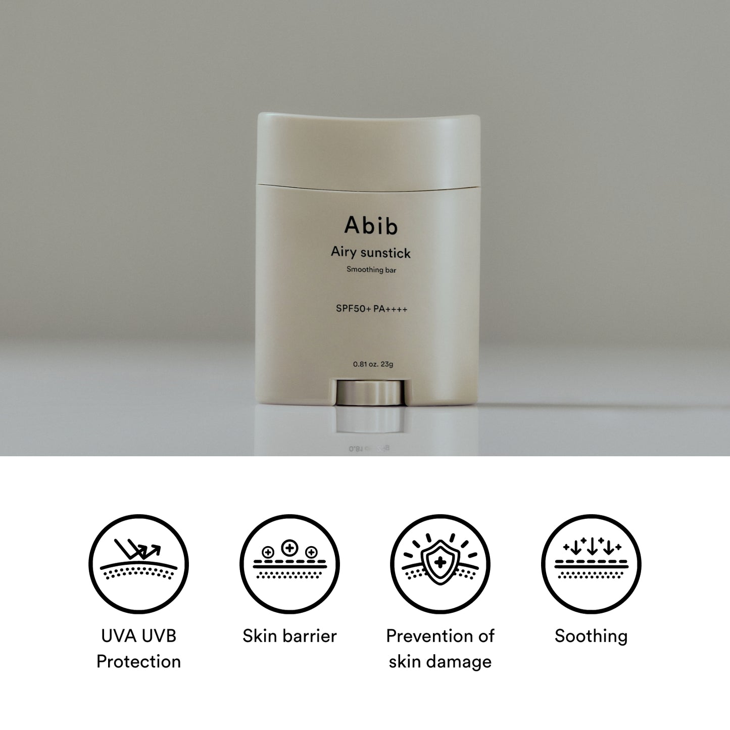 ABIB Airy Sunstick - Smoothing Bar 23g