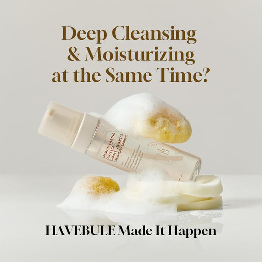 HEVEBLUE Salmon Caring Centella Bubble Cleanser 200ml